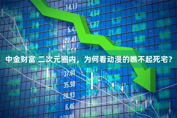 中金财富 二次元圈内，为何看动漫的瞧不起死宅？